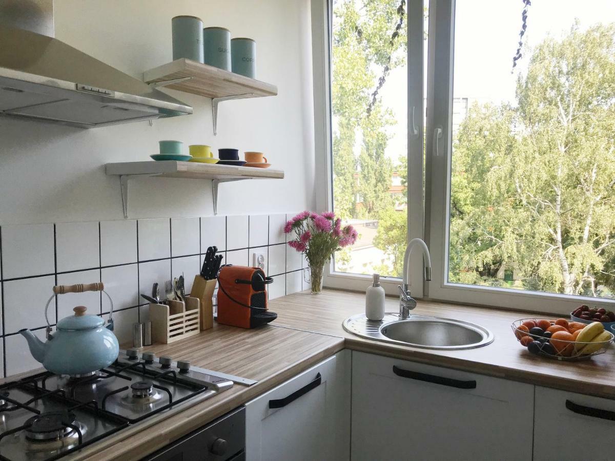 Sloneczny I Cichy Apartament Przy Starym Miescie วอร์ซอ ภายนอก รูปภาพ